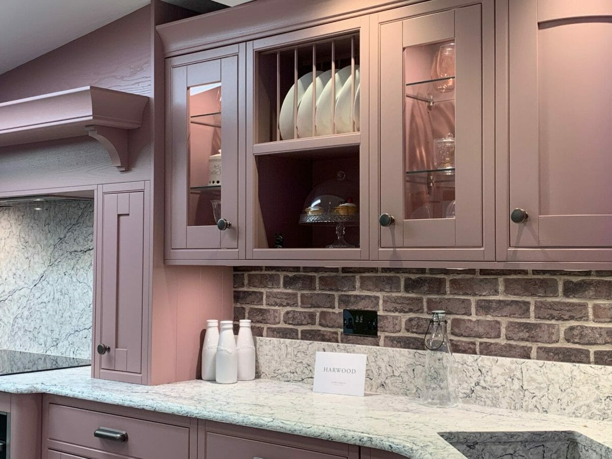 Laura Ashley Pink Display 1 Laura Ashley Kitchen Display