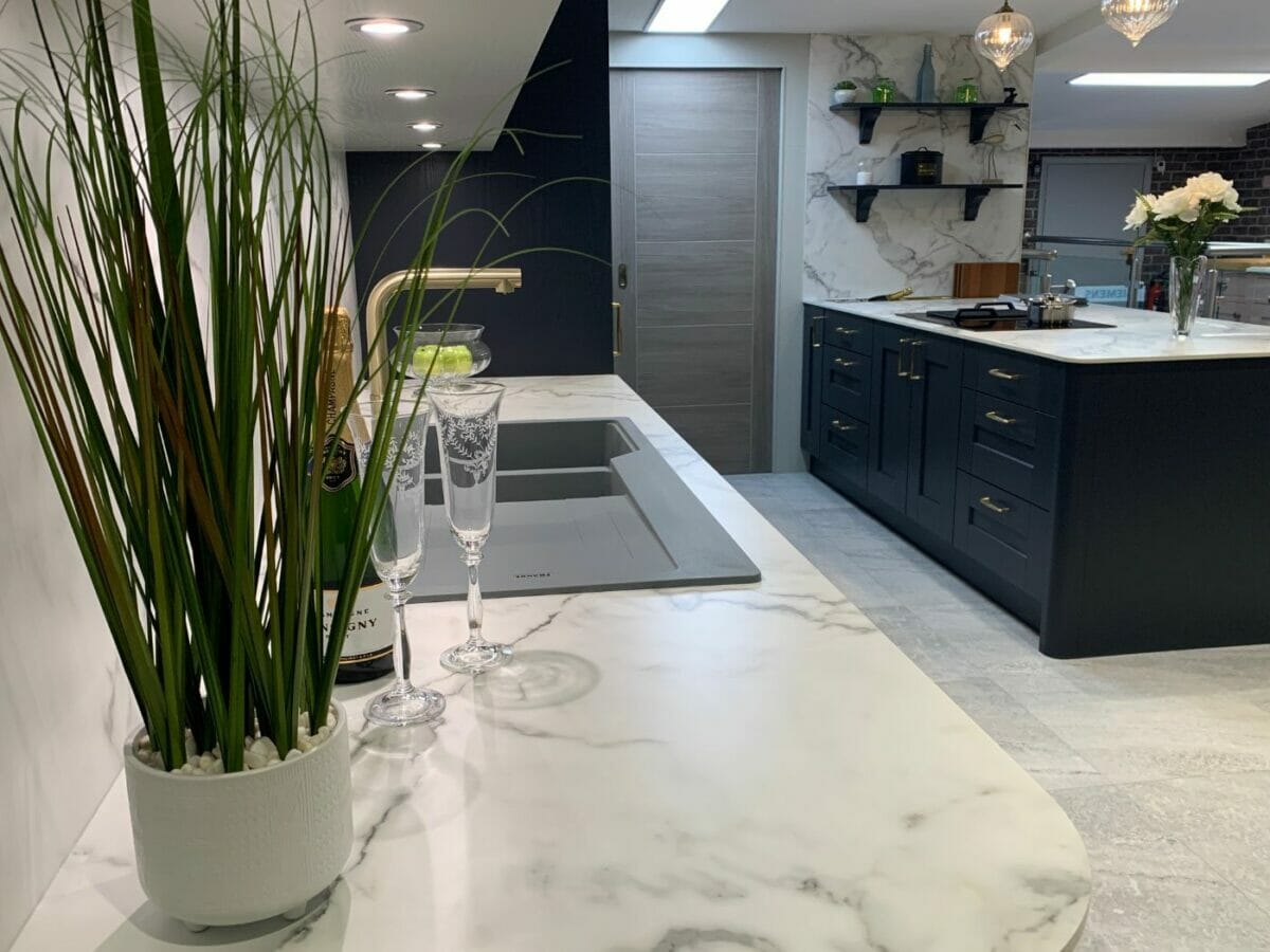 Blue Ashbourne Kitchen Blue Ashbourne Kitchen