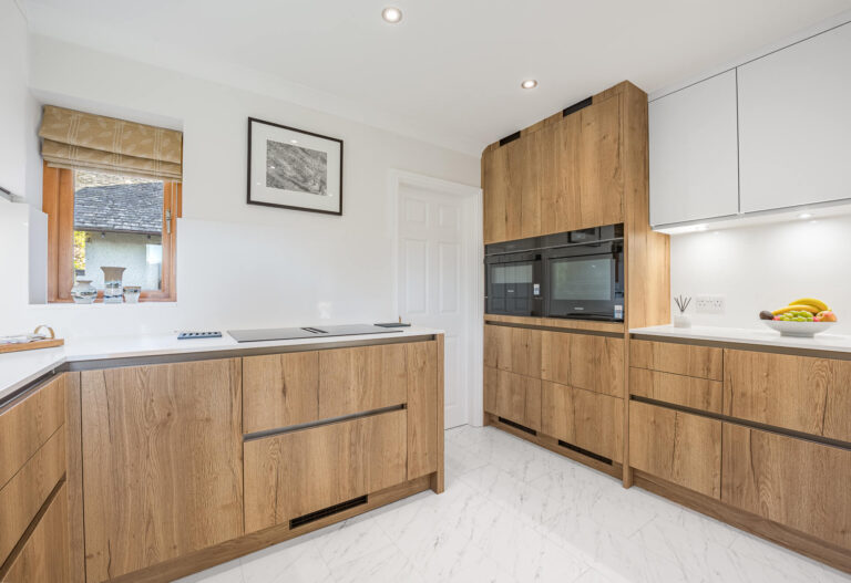 Oak Modern Kitchen Lake District